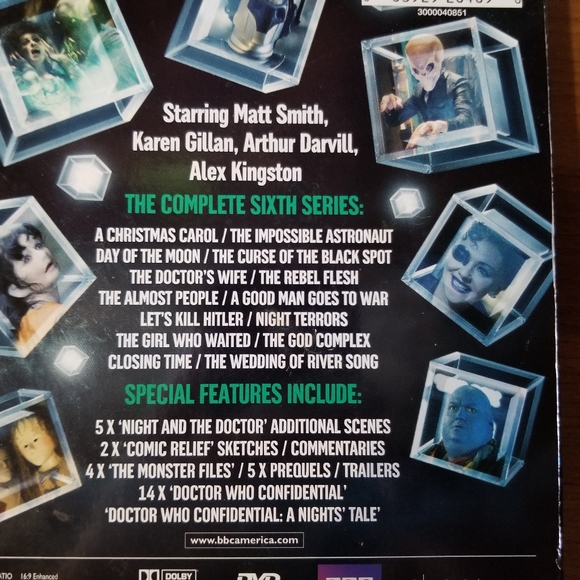 •SOLD• Doctor Who: The Complete Sixth Series (DVD, 2011) - Picture 2 of 3